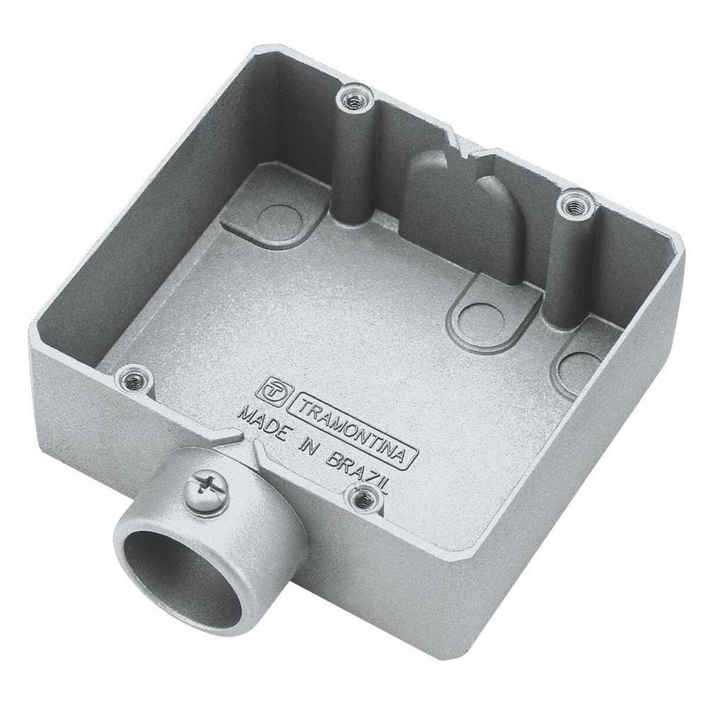 Condulete Duplo 3-4 Polegada Tipo \"ed\" - Sem Tampa - Sem Rosca - Sem Pintura