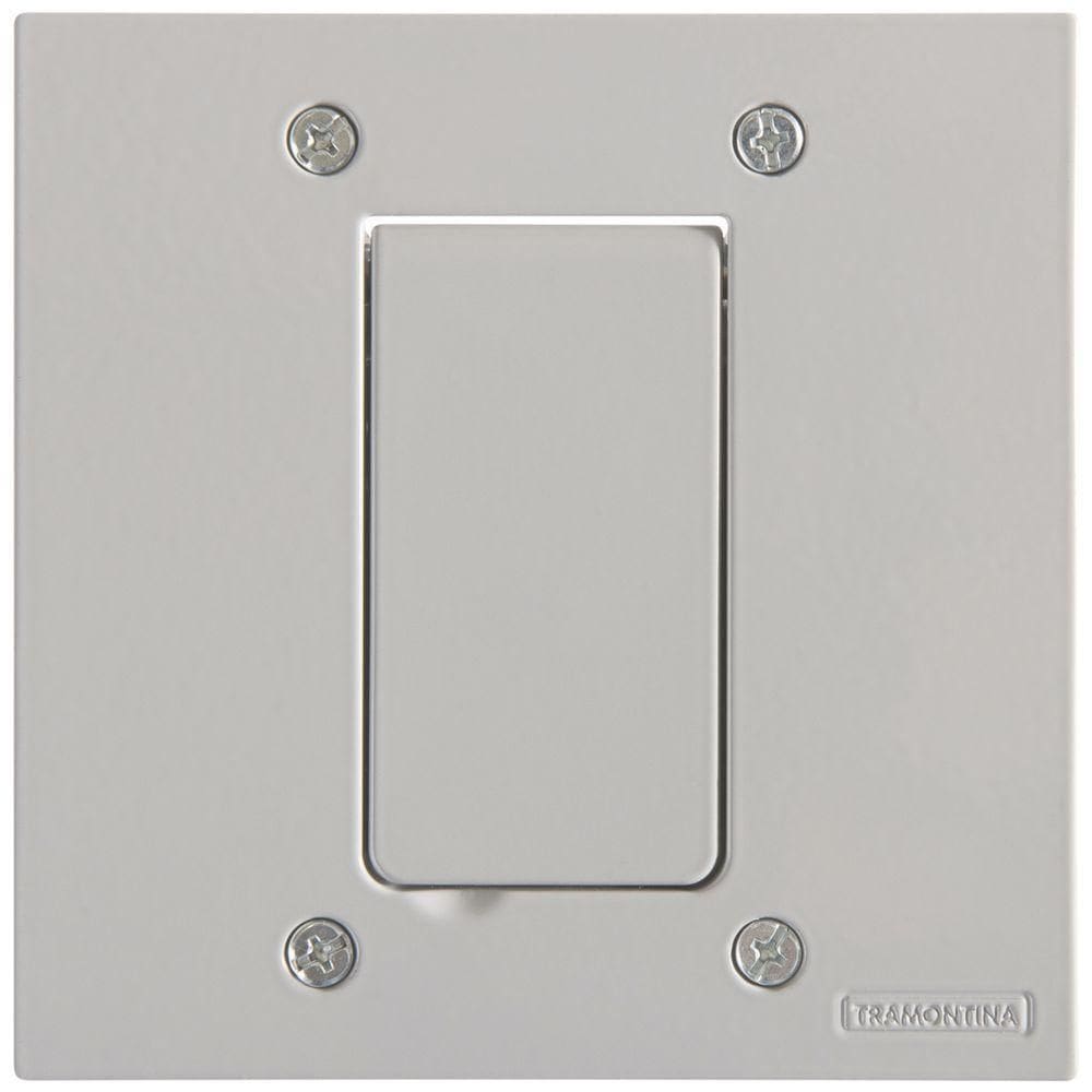 Tampa 1 Posto 4x4 Para Piso Tramontina Modular Cinza