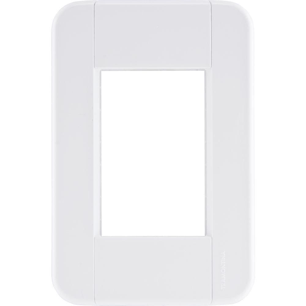 Placa 3 Postos 4x2 Tramontina Tablet Branca
