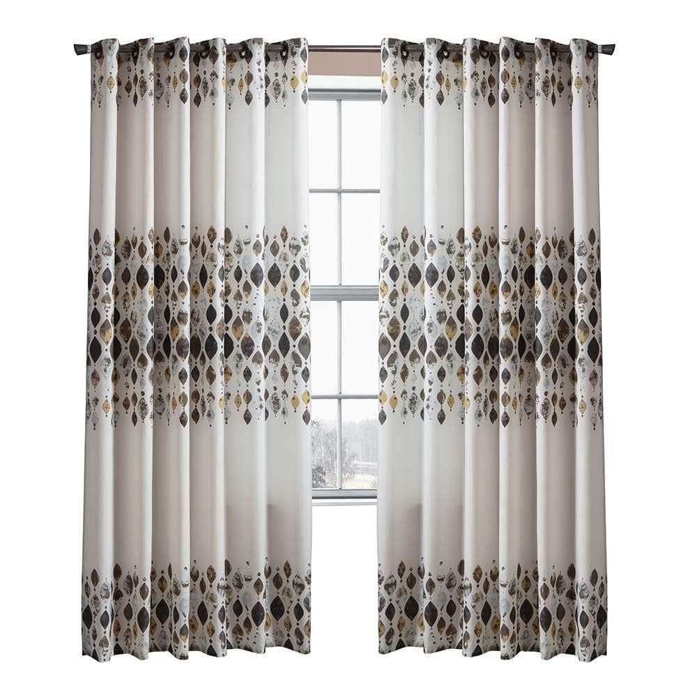 Cortina Única Amã 24 Ilhoses 300X240Cm Casa D`Oro Sultan