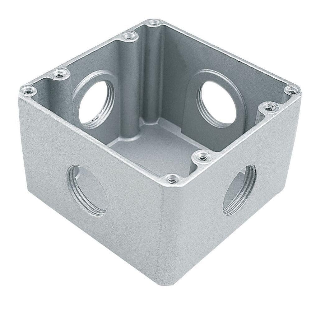 Caixa De Piso 4x4 Alta 3-4\"