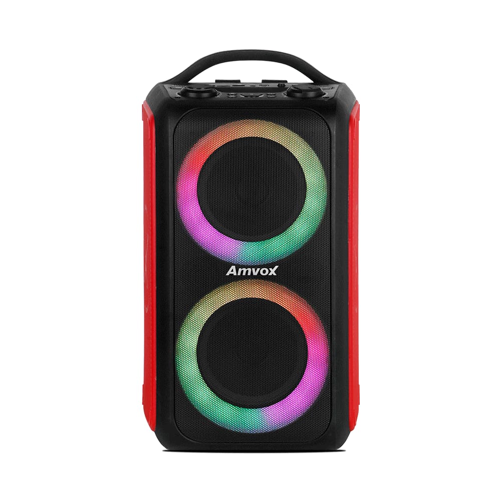 Caixa Amplif 600W Amvox ACA600 BagVox Red/Vermelho
