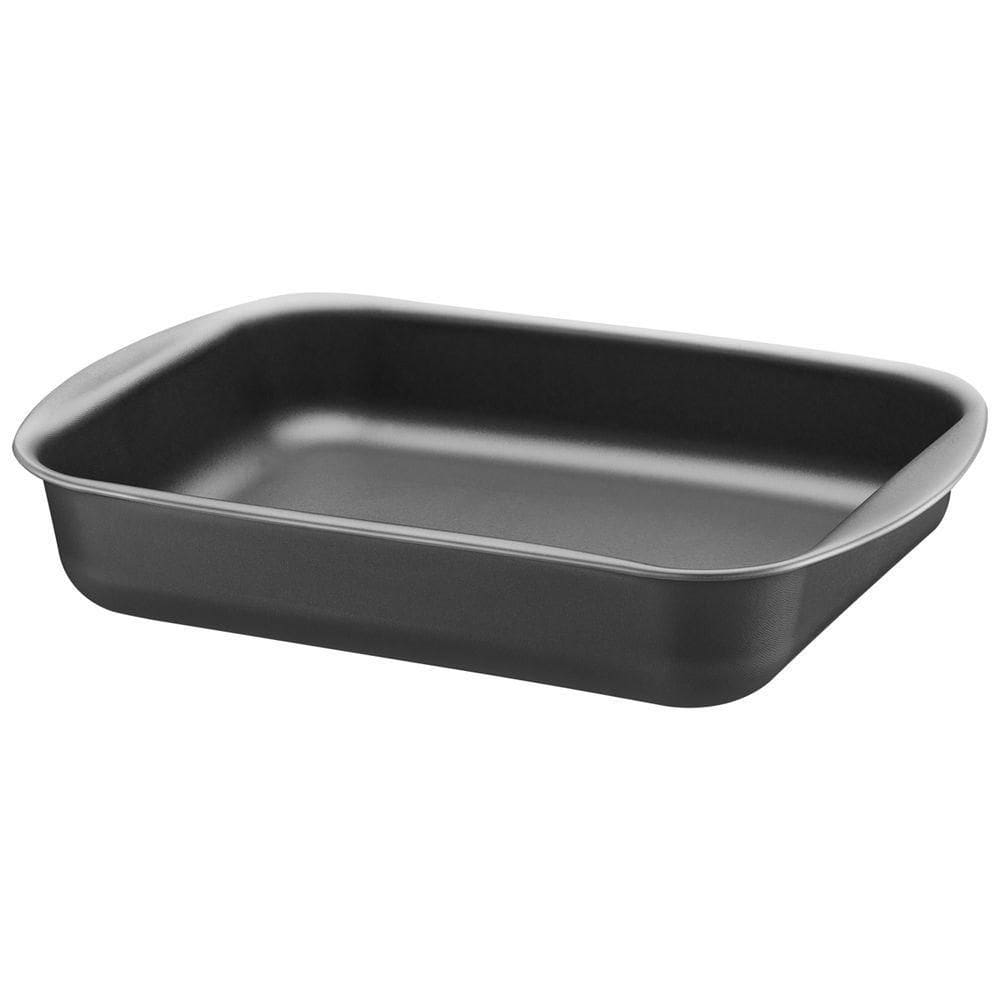 Assadeira Funda Tramontina Em Aluminio Com Revestimento Interno E Externo Antiaderente Grafite 34Cm