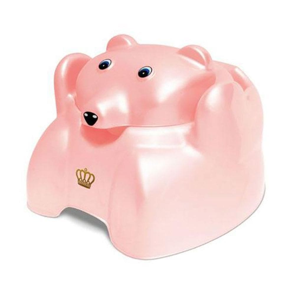 Troninho Urso - rosa - Adoleta Bebê
