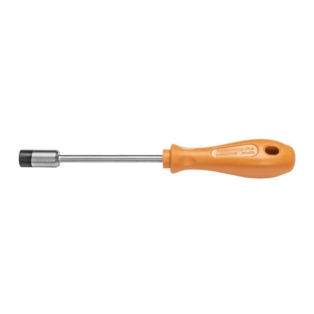 Chave De Fenda Canhão Em Aço Cromo Vanadio 11-32\" X 125 Mm Tramontina Pro