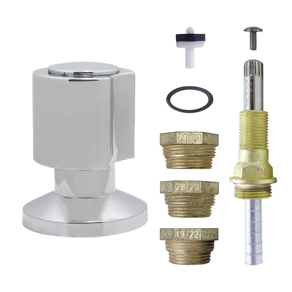 Kit Registro C/ Acabamento Pressão Chuveiro Salva Reparo S.O.S