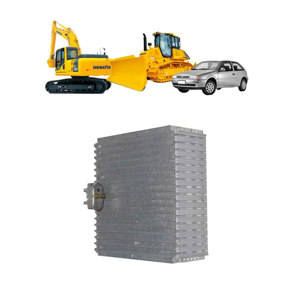 Evaporador JCM Volkswagen Gol / Máquina Escavadeira Komatsu PC200/ Trator D61