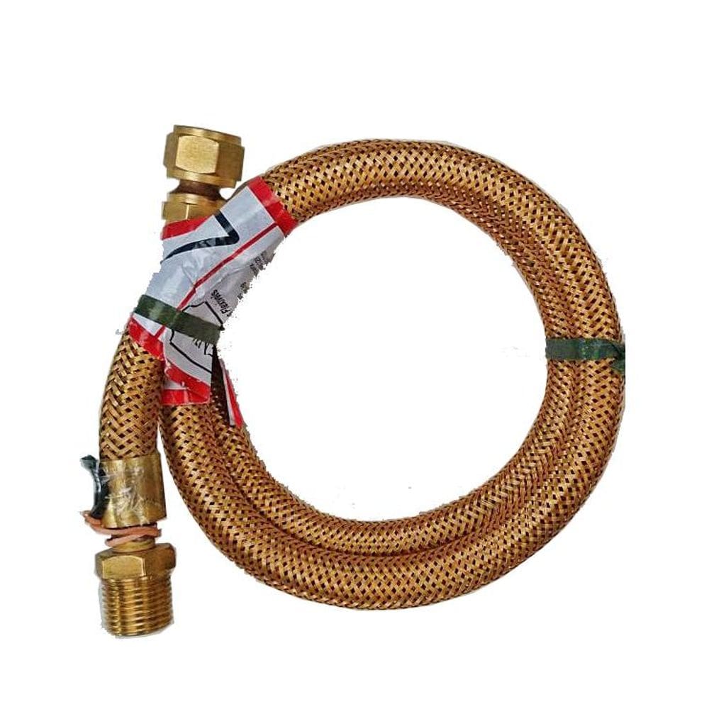 Mangueira Tubo Flexível De Cobre Para Gás Gn Ou Glp 1,00M