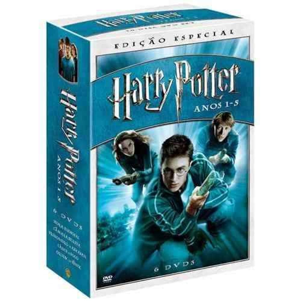 Box DVD Harry Potter - 5 Filmes Edição Especial Warner