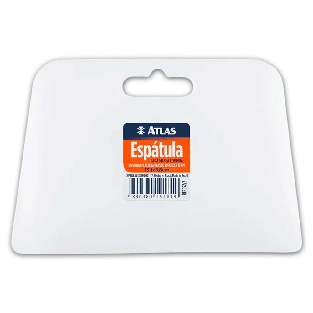 Espátula Plástica Aplicador Para Massa Corrida 13cm Atlas