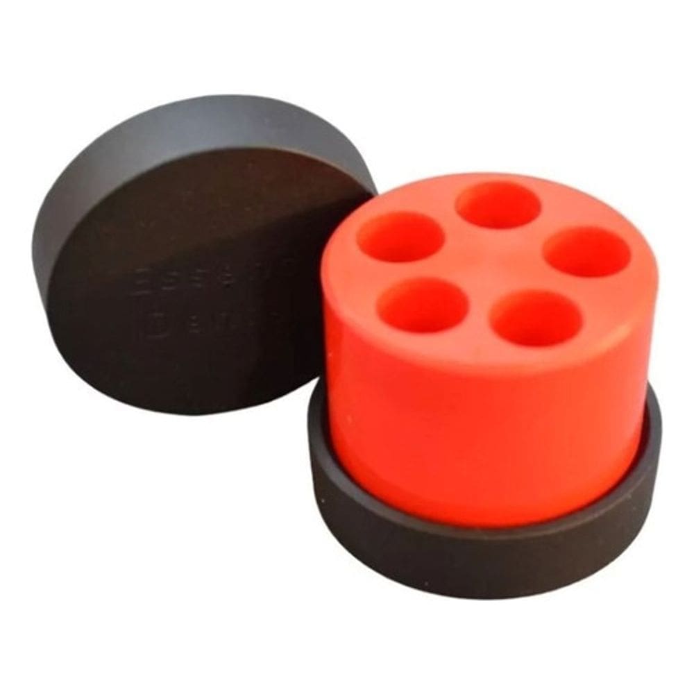 Molde Odontológico P/ Êmbolo Vh Silicone 13mm 5 Orifi Dental