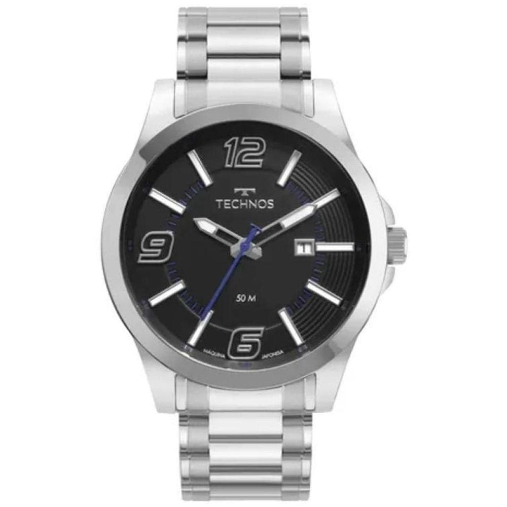 Relógio Masculino Technos Analógico Prata 2115Mwos/1P