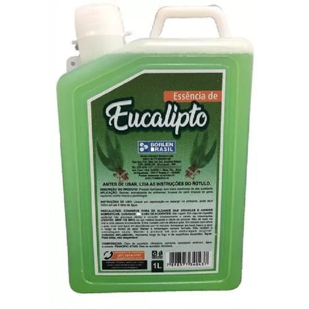 Essência De Eucalipto Concentrado Para Sauna 1 Litro