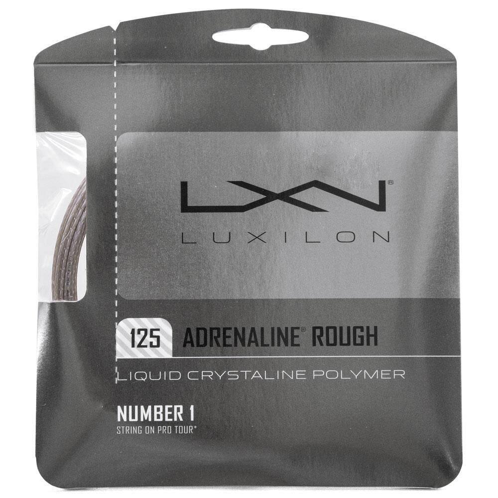 Corda Luxilon Adrenaline 1.25Mm Rough Cinza - Set Individual