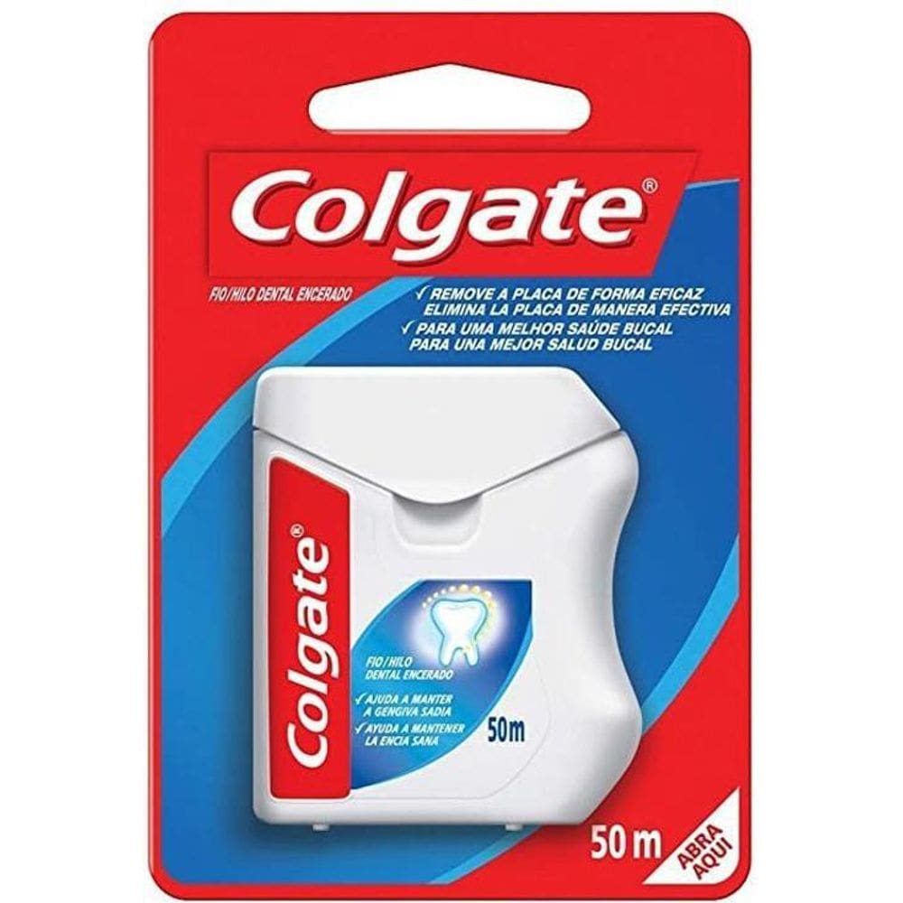 Fio Dental Colgate Encerado - 50M