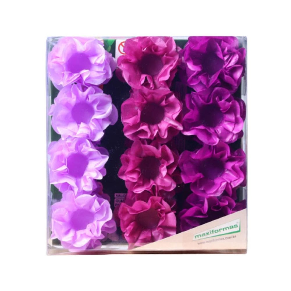 Forminhas Happy 3 Tons Seda Lilas/Vinho/Uva