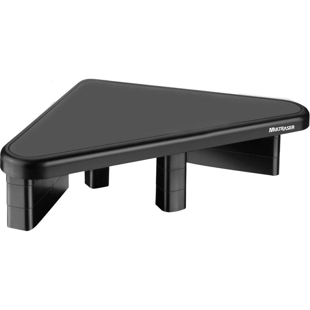 Suporte para Monitor Triangular AC124 Preto 4 Níveis Altura