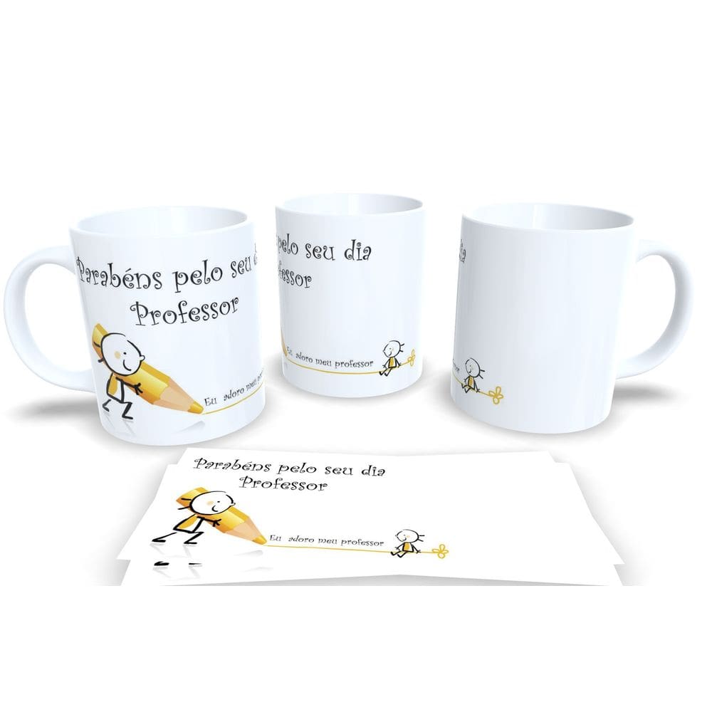 Canecas de Porcelana Personalizadas dia dos Professores