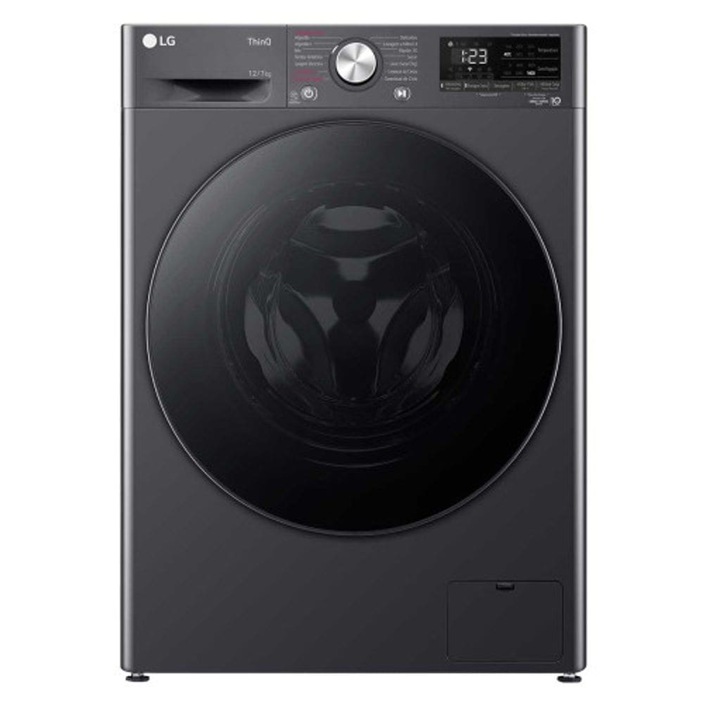 Lava e Seca LG Smart VC4 12kg com Inteligência Artificial AIDD