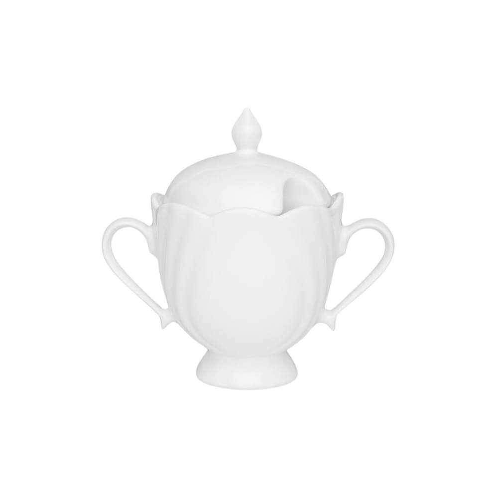 Açucareiro Em Porcelana Soleil White 200ml Oxford