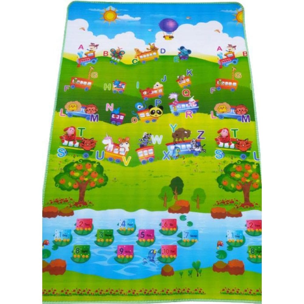Tapete Atividades Infantil Grosso - Dupla Face - 1,80X1,20M