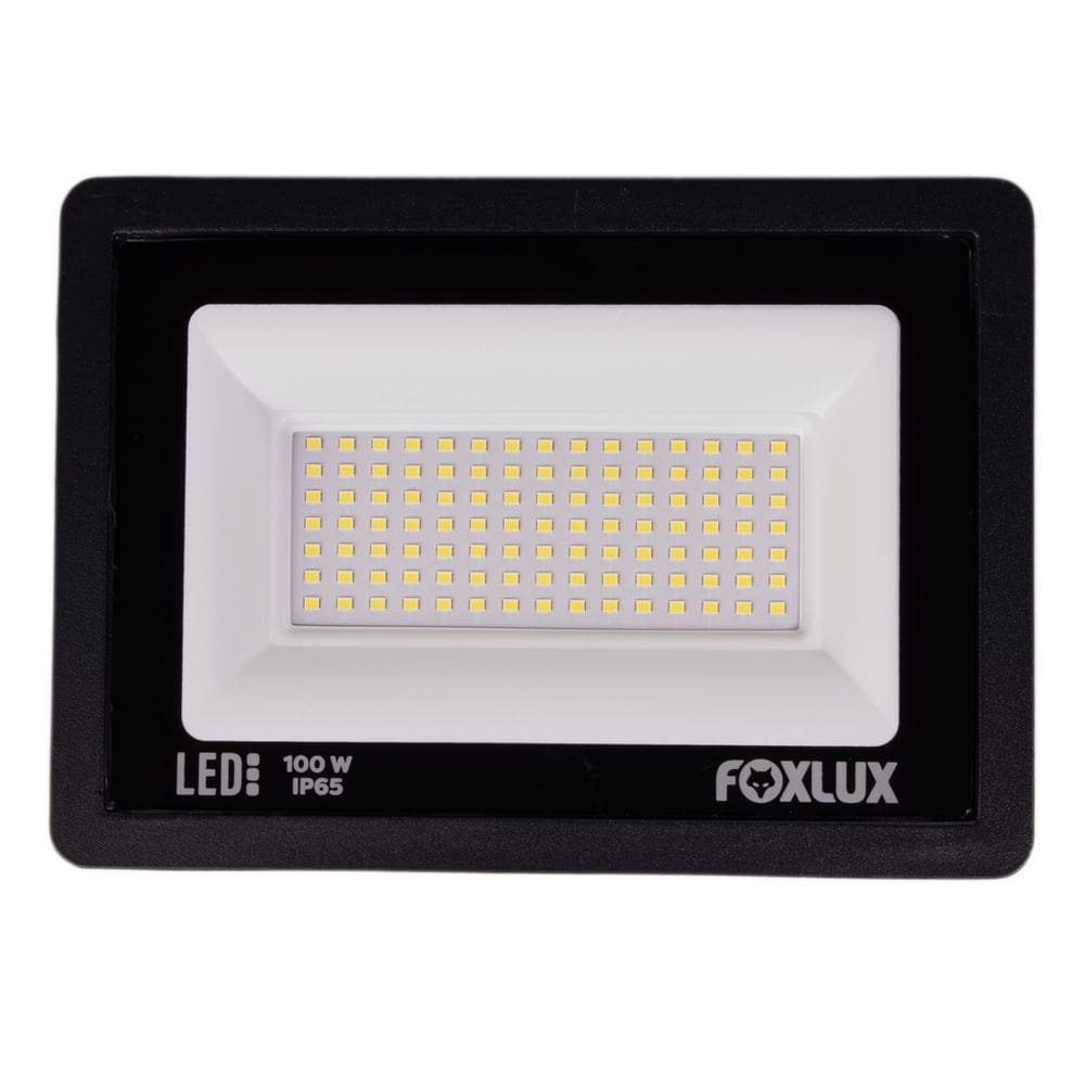 Refletor de Led 100w IP65 6500K Bivolt Foxlux