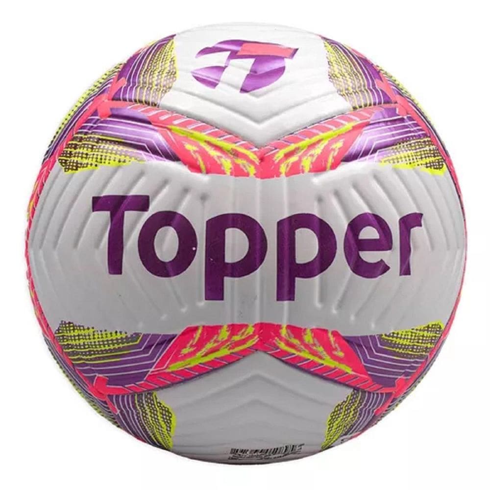 Bola Society Topper Samba Training Sintética Rosa