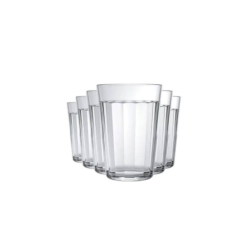 Jogo Copo Americano Multiuso Long Drink 300ml - Kit 4 Un