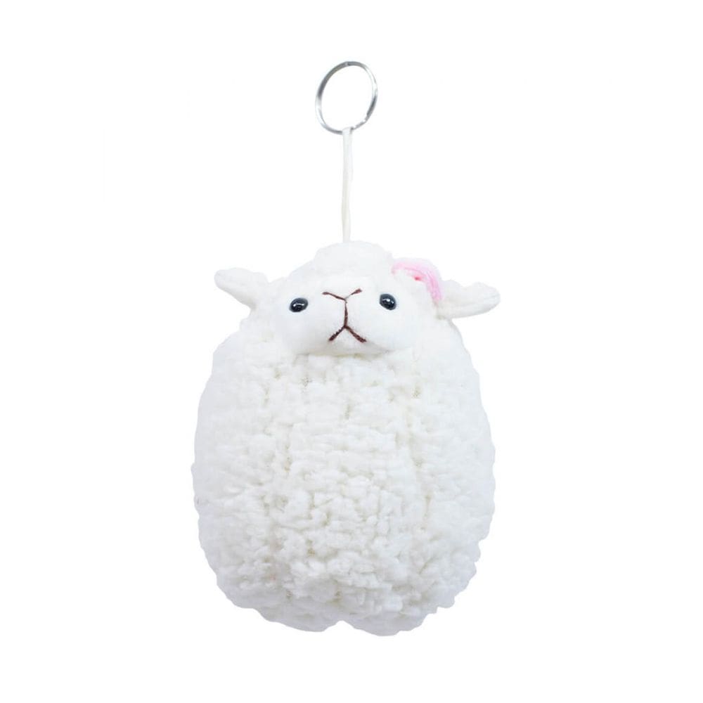 Chaveiro Ovelha Branca 15Cm - Pelúcia