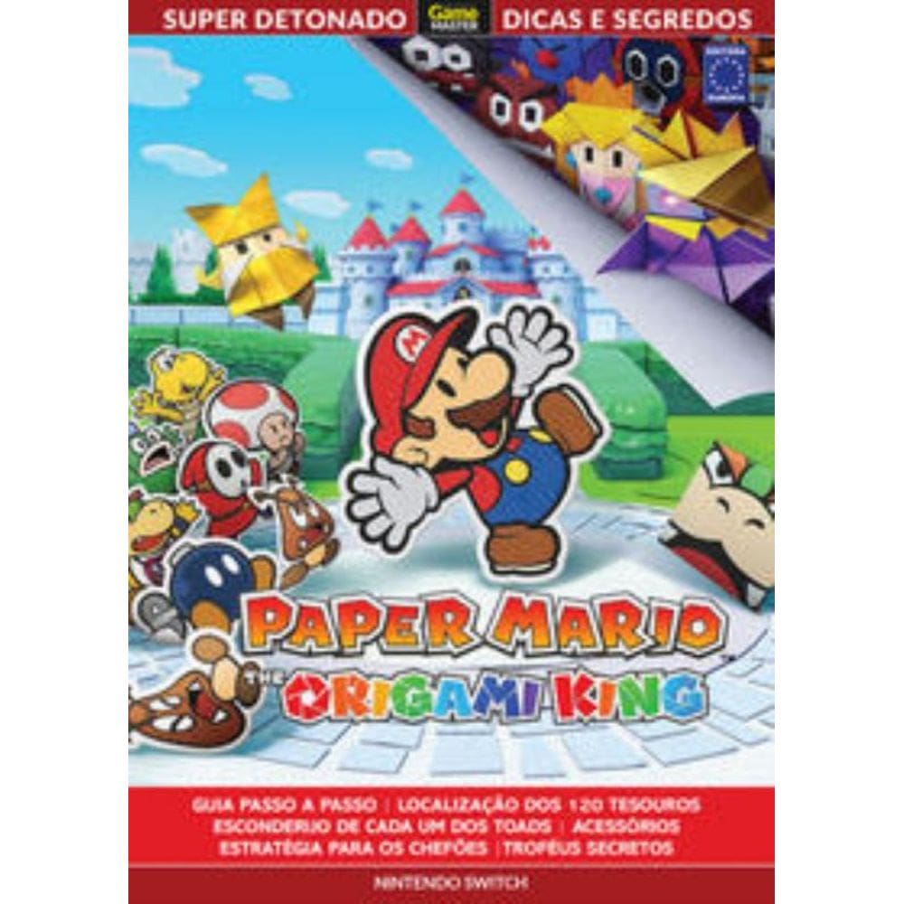 Super Detonado Game Master Dicas e Segredos - Paper Mario: The Origami King