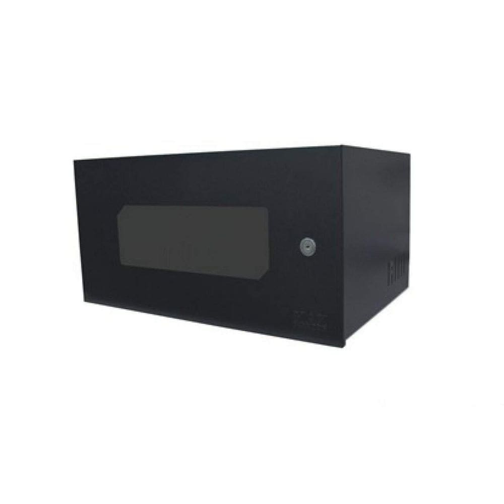 Mini Rack 19 - 5U X 350mm | Aço Soldado | Ventilação