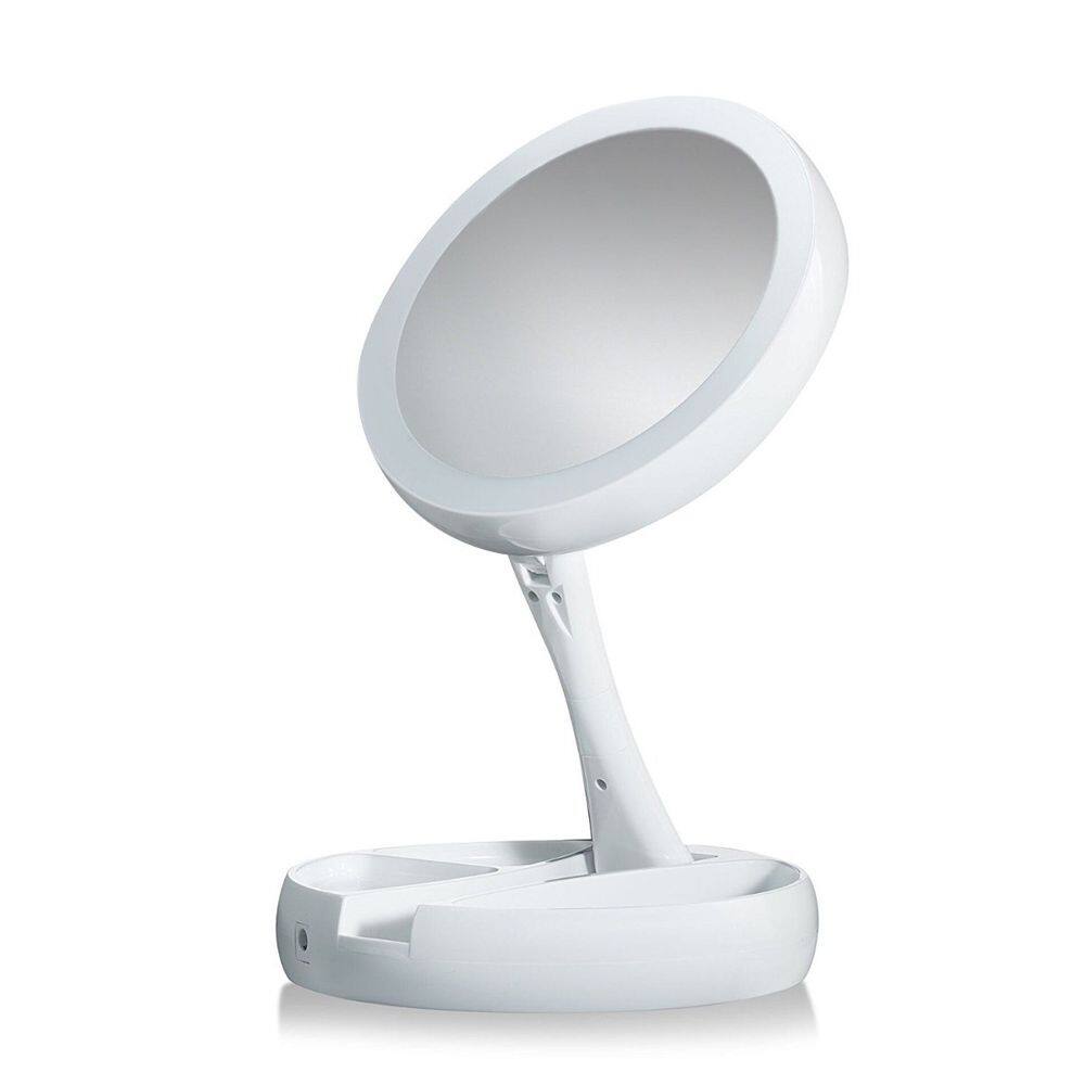 Espelho Led 10x Portátil - Ideal para Maquiagem