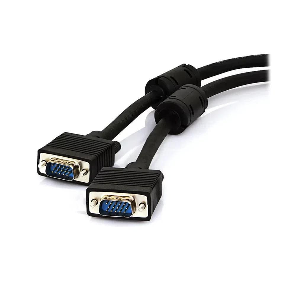 Cabo Vga + Vga 20M Com Filtro Preto 018-7720 - Pix