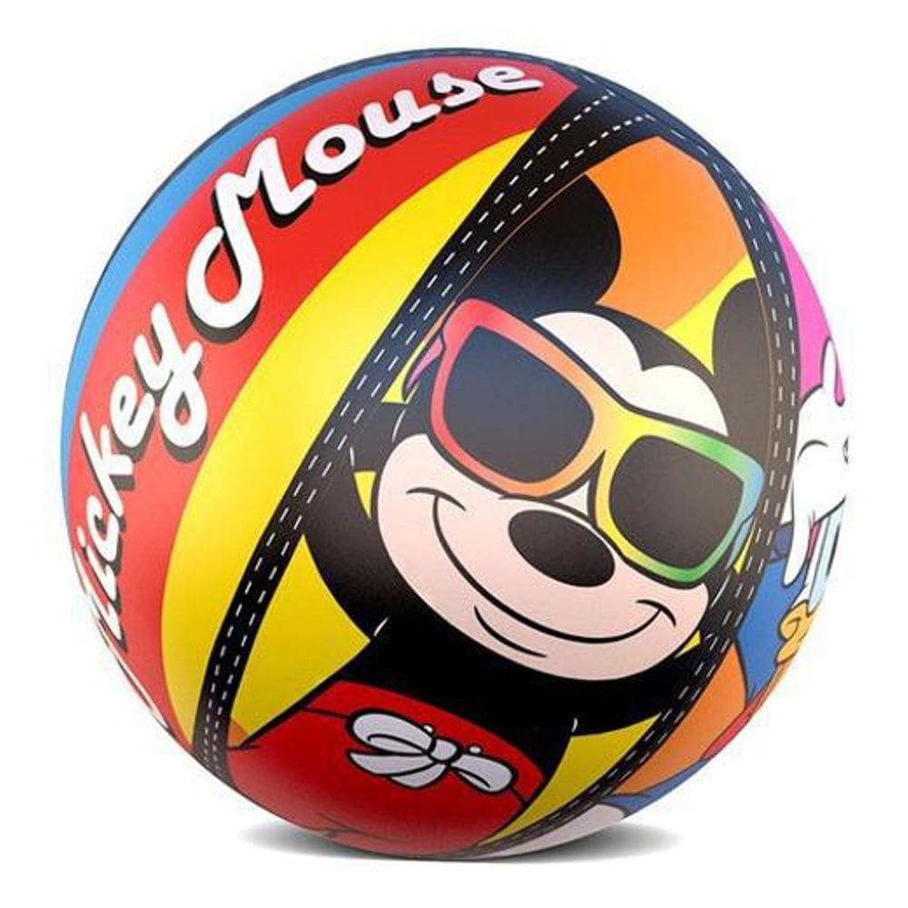 Bola 3D Inflável Infantil Piscina Praia Mickey Disney 40Cm