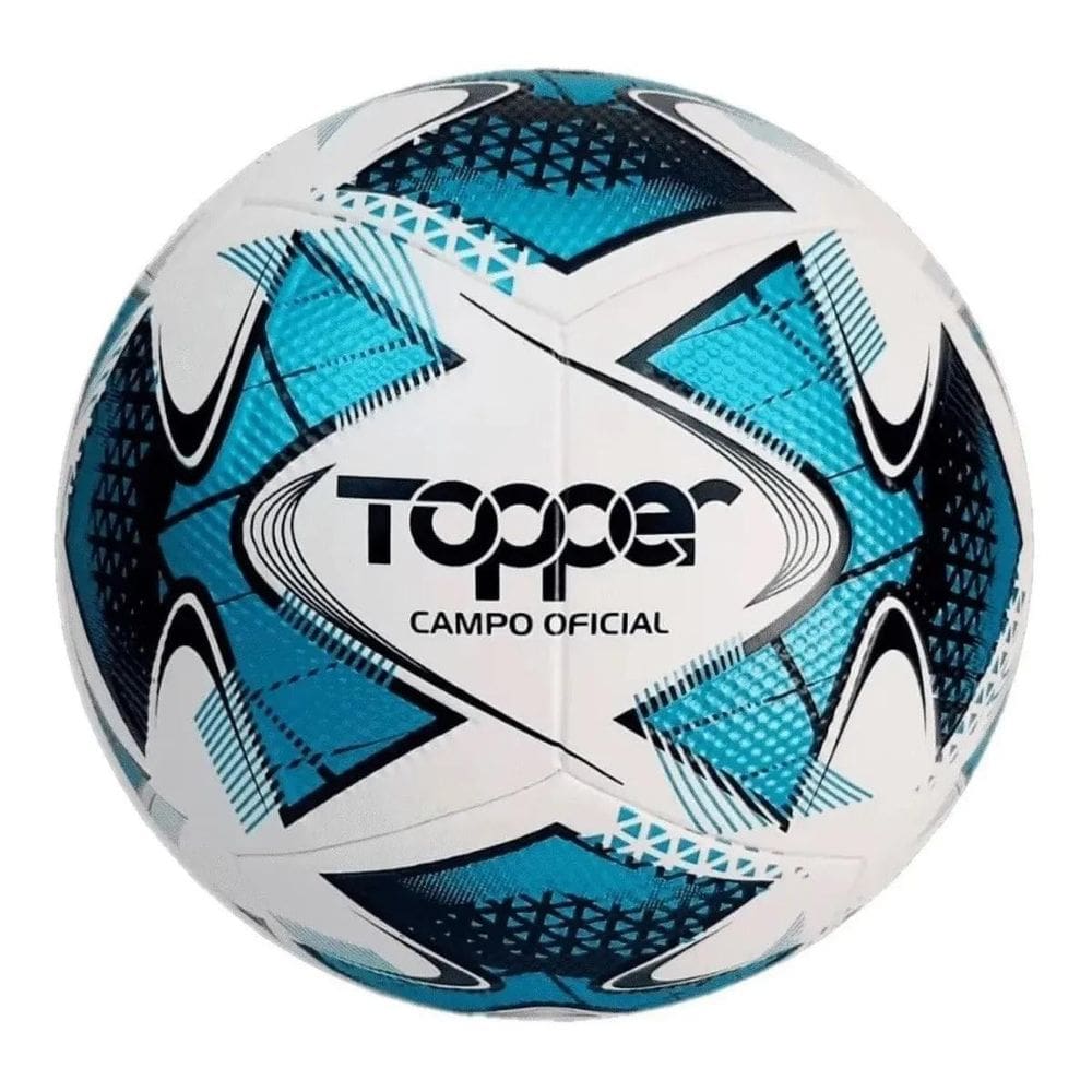 Bola De Futebol Topper Campo 22 - Verde Mar