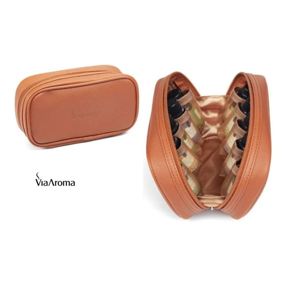 Necessaire Estojo Para 10 Óleos Essenciais Via Aroma