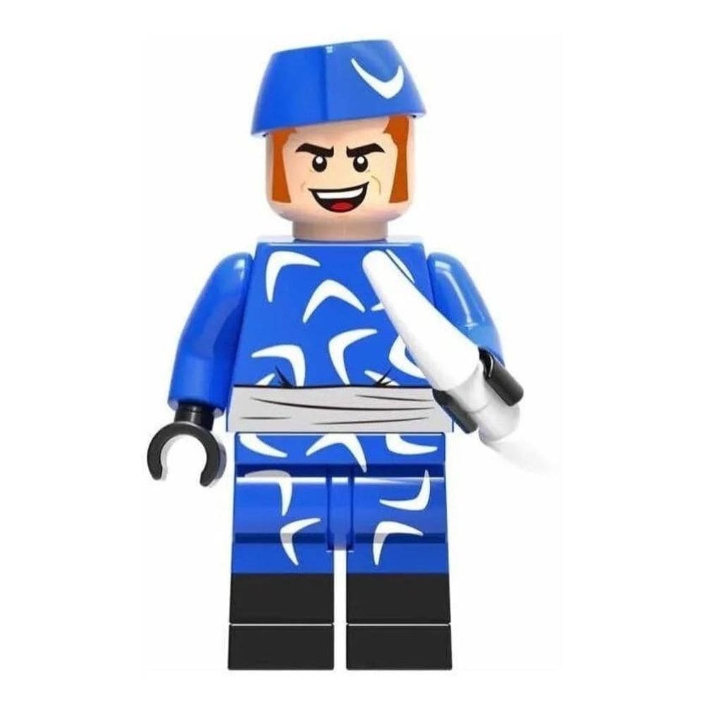 Boneco Blocos De Montar Capitão Bumerangue Esquadrão Suicida
