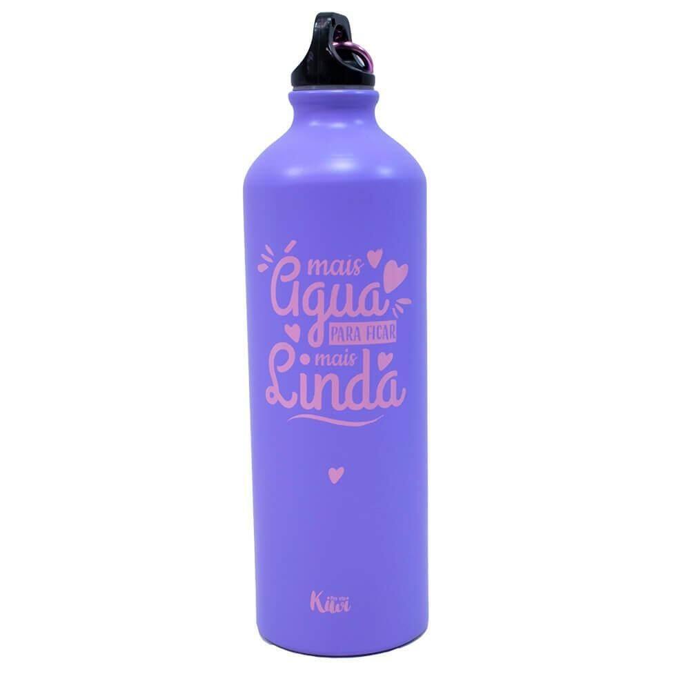 Garrafa Roxa Alumínio Linda 750Ml - Projeto Kiwi