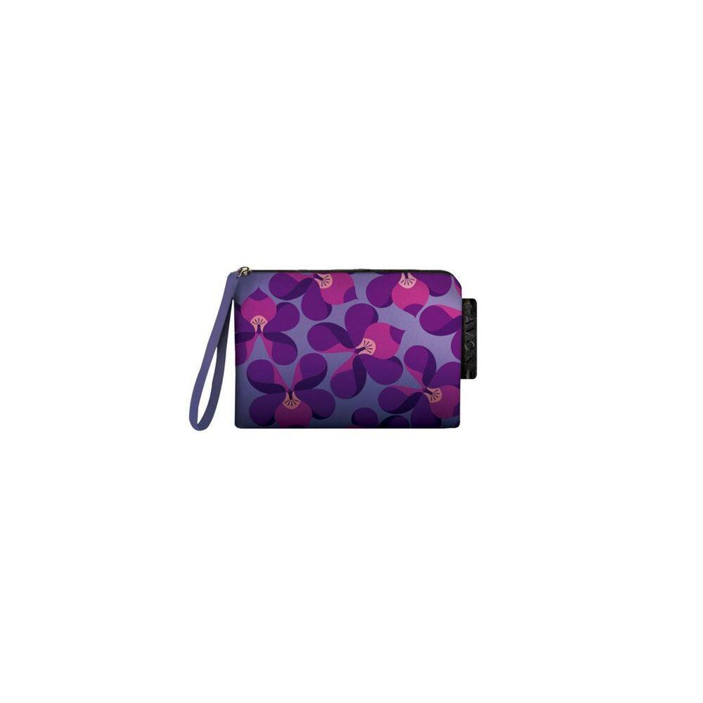 Necessaire Violeta Pratica Para Maquiagem E Outros Itens