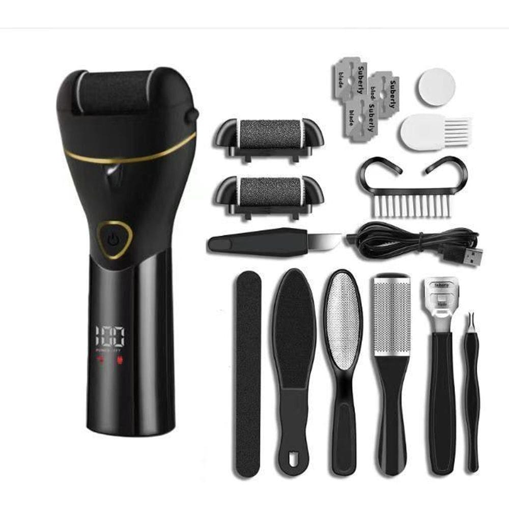 Kit Remover Calos Recarregável - 2 Velocidades