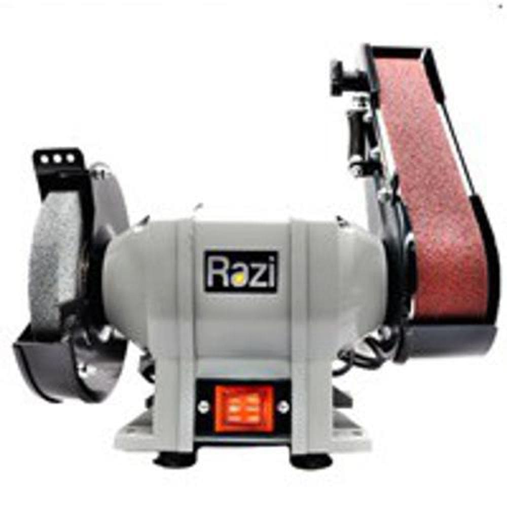 Motoesmeril Com Lixadeira De Cinta 6`` 350W Rz-Elf350M Razi