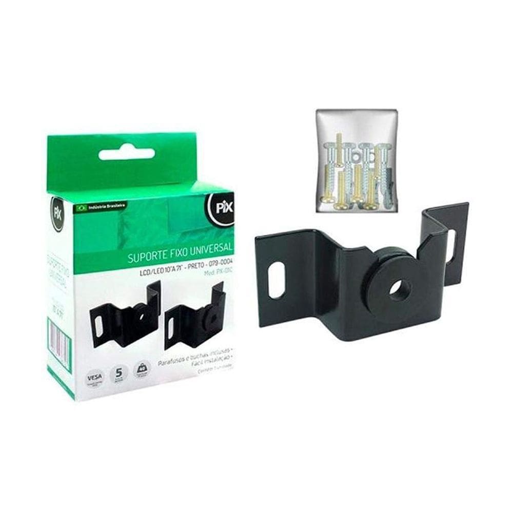Suporte Fixo Universal De Parede Para Tvs Led Plasma Lcd 10