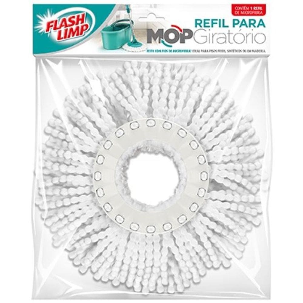 Refil de Microfibra para MOP Giratório - RMOP8210