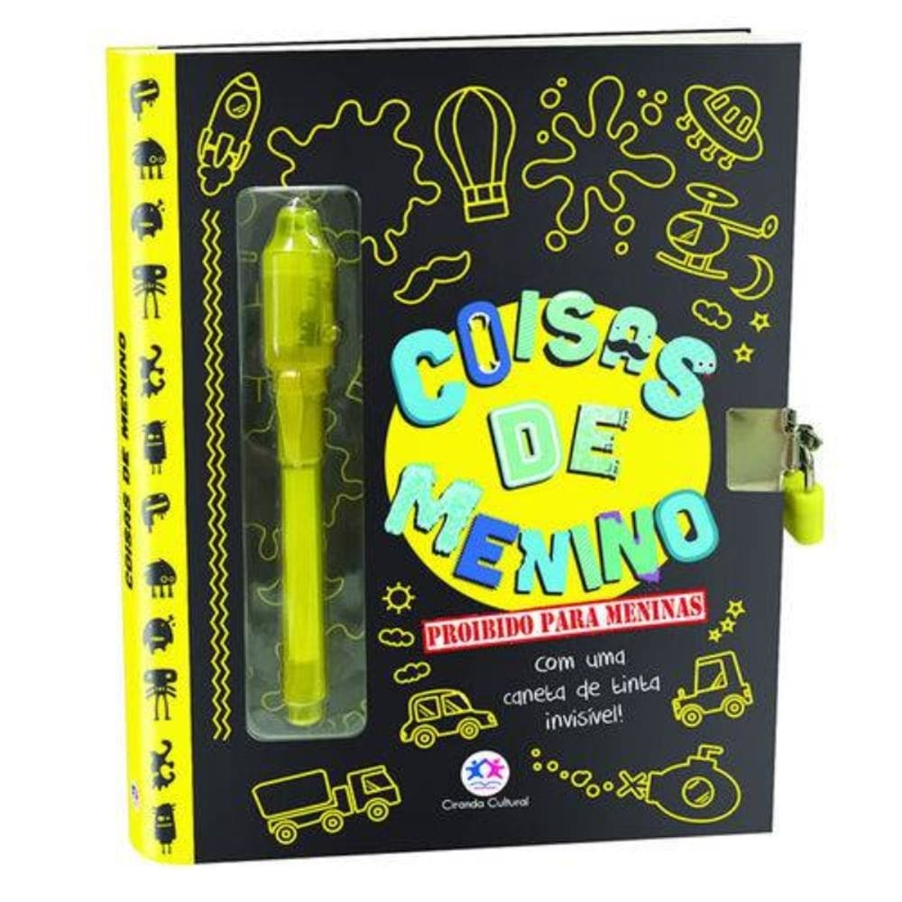 Livro Coisas De Menino Proibido Para Meninas
