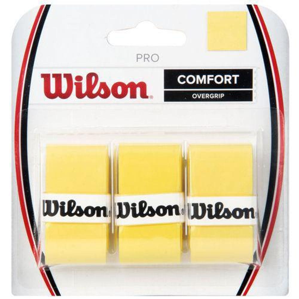 Overgrip Wilson Pro Amarelo- 3 Unidades