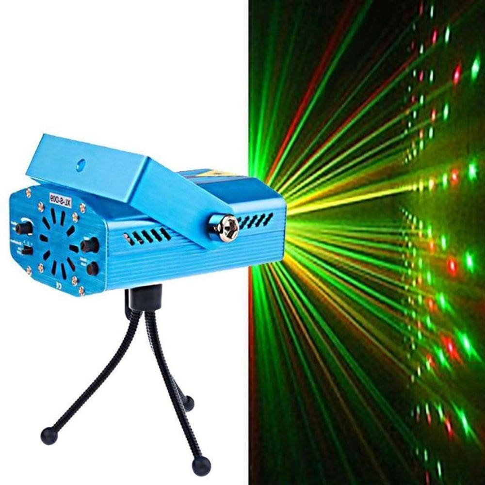 Mini Projetor Holográfico Canhão Laser Decoração Festas