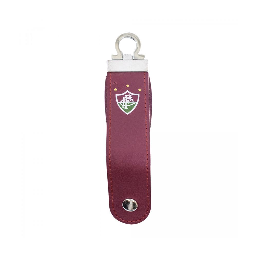 Pendrive Couro Sintético 7.6Gb- Fluminense