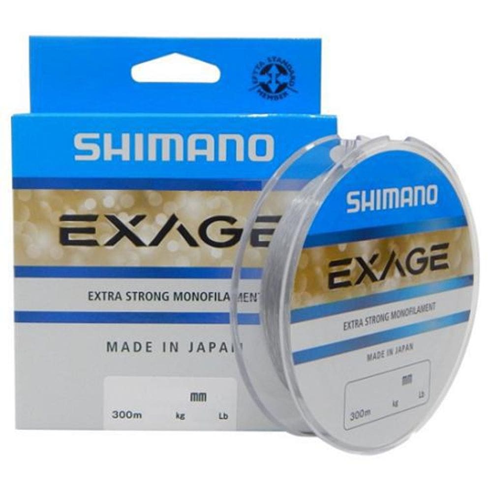 Linha Monofilamento Shimano Exage 0,30Mm 7,50Kg 150M