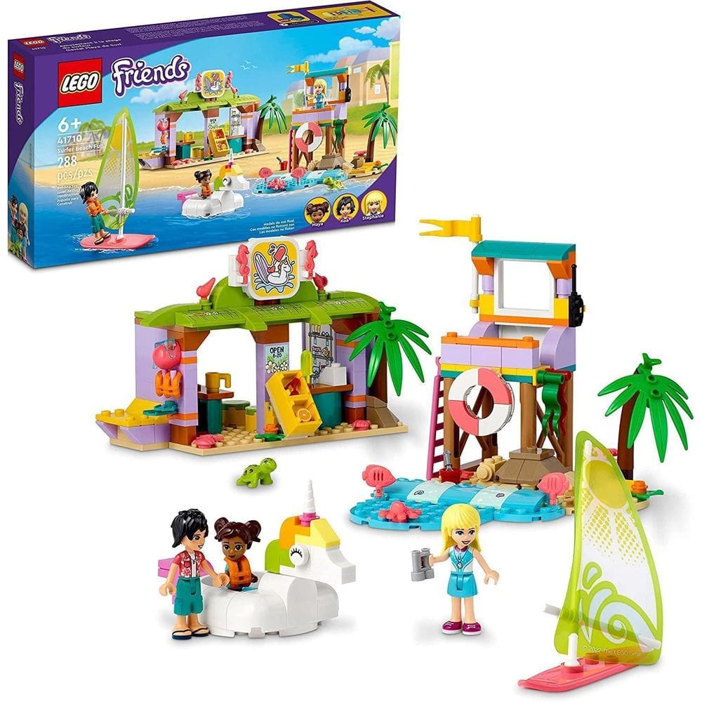 Lego Friends 41710 - Diversão Na Praia De Surf