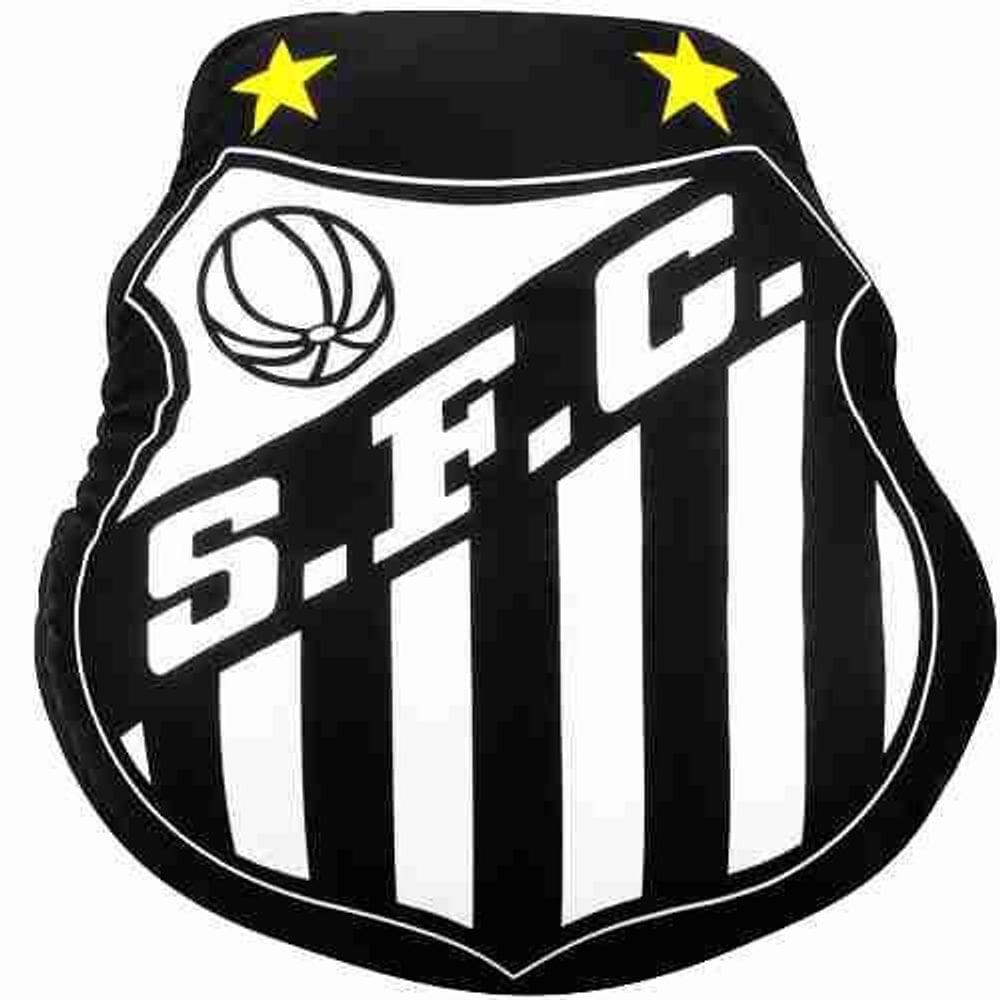 Almofada Em Forma De Brasão Isopor - Santos